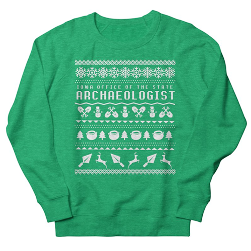 Archaeology version of an ugly Christmas sweatshirt