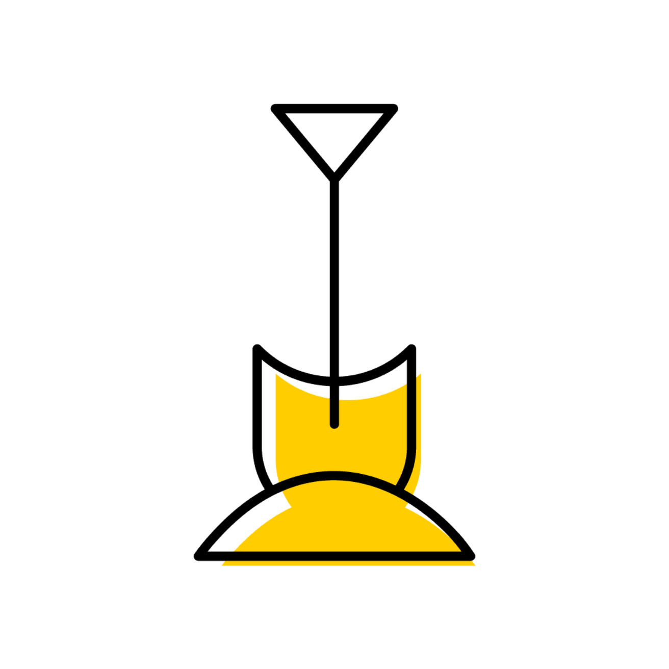 icon of a shovel