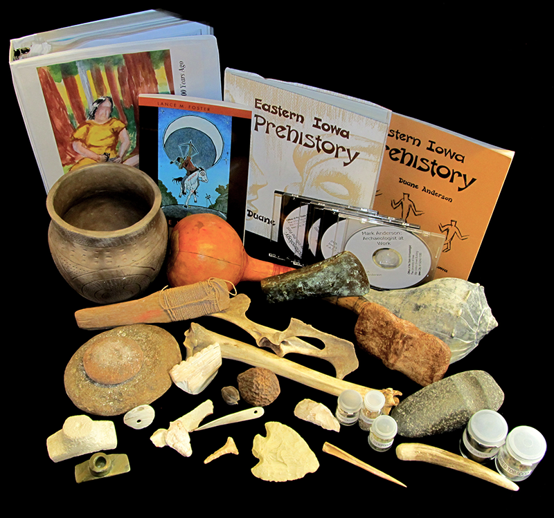 An overview of teaching trunk contents