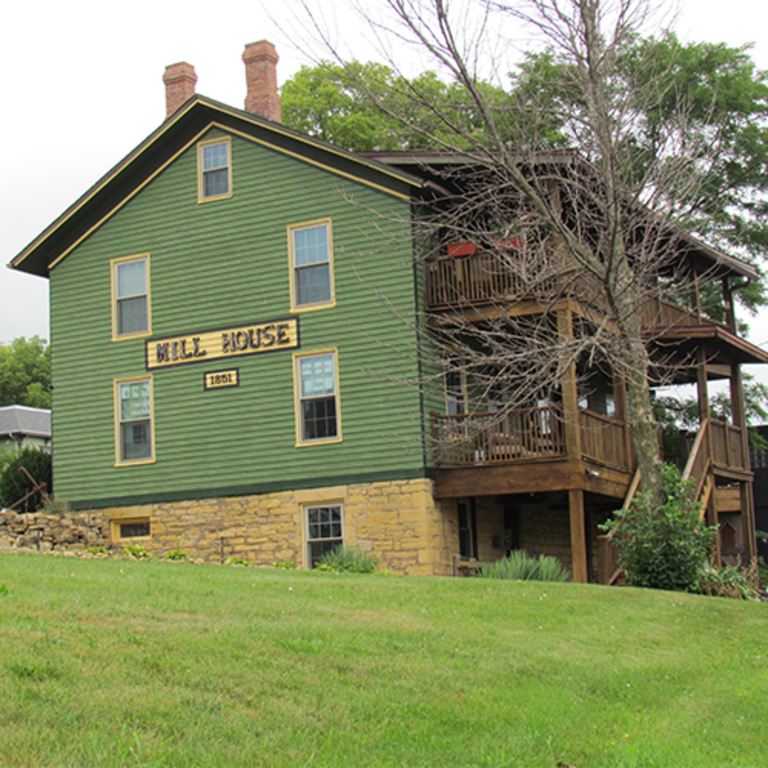 a green house built in 1851