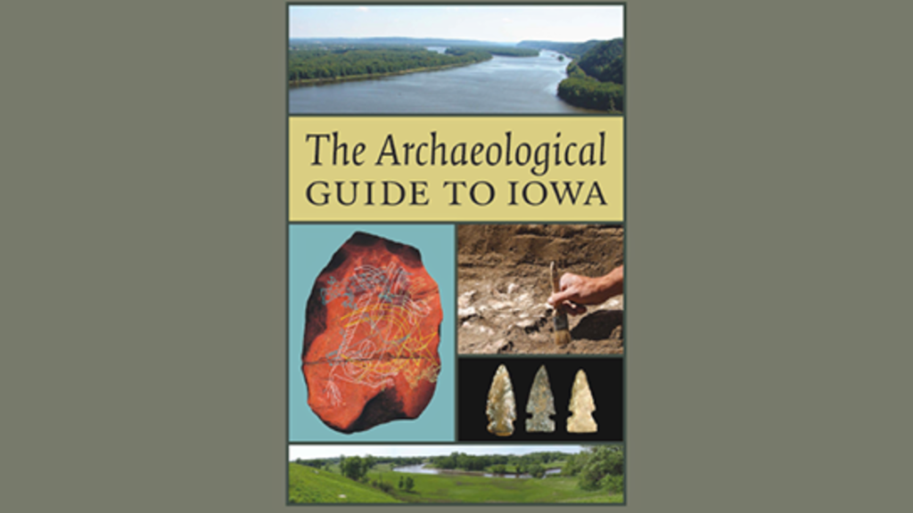 cover art for the book The Archaeological Guide to Iowa