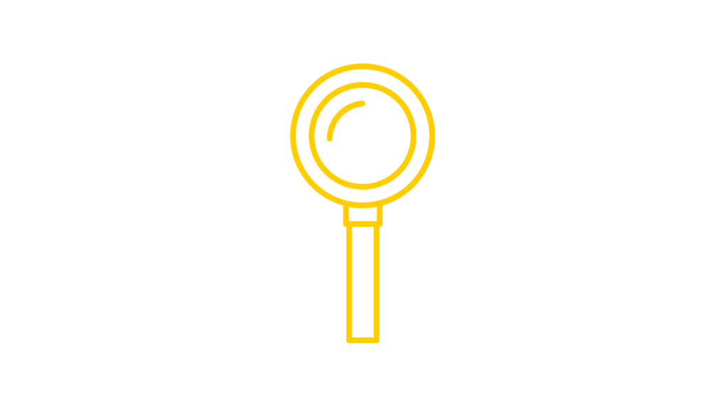 icon of a magnifying glass