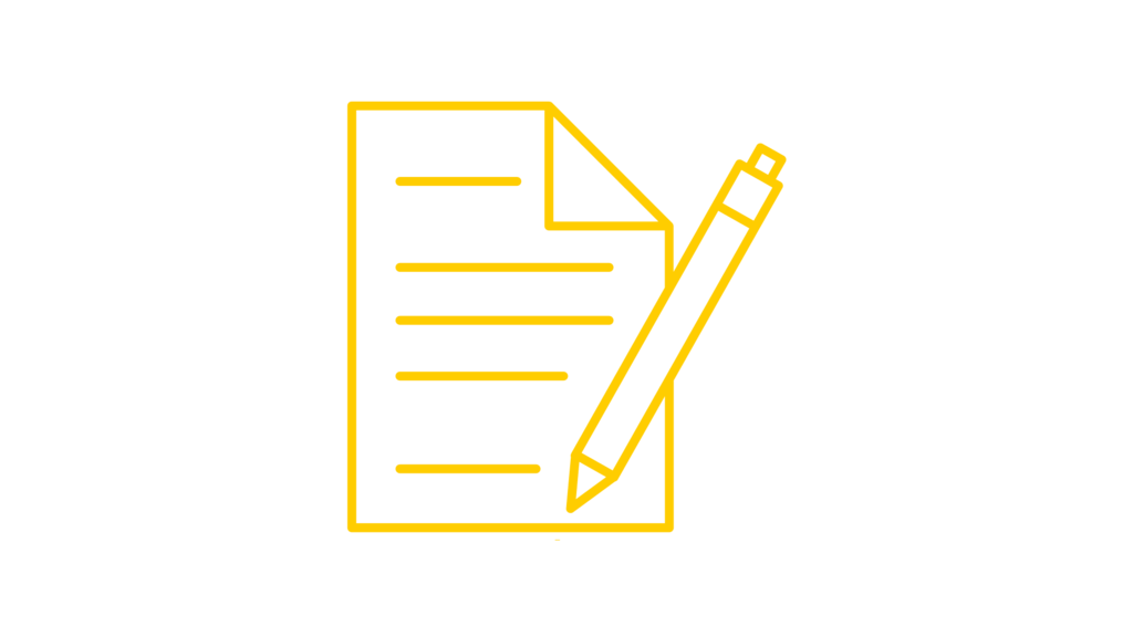 icon of pen and paper