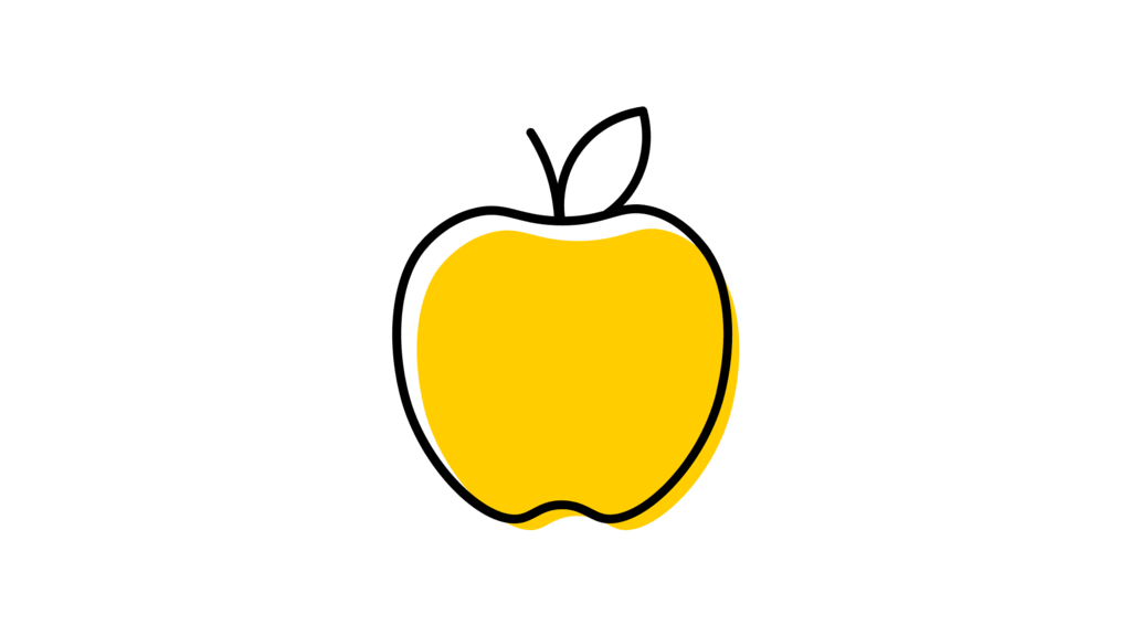 icon of an apple