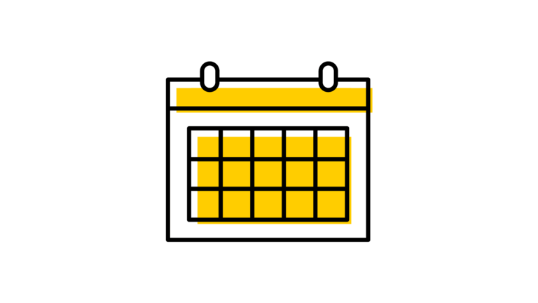 Icon of a calendar