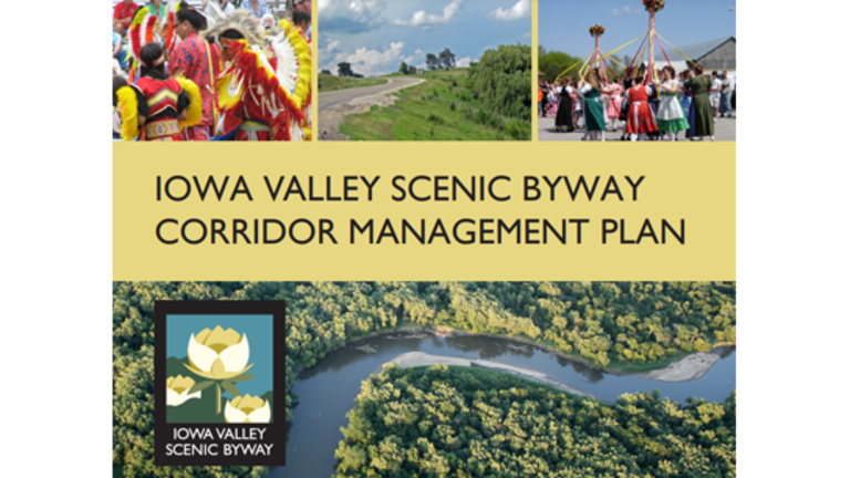 Cover art for Iowa Valley Scenic Byway Management Plan