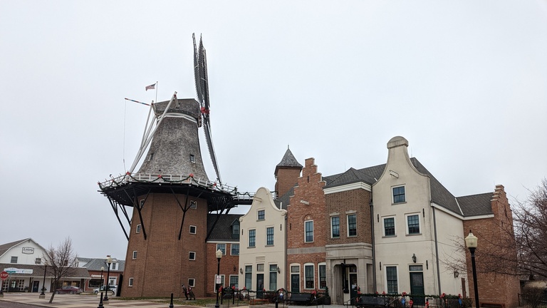an historical Dutch windmill